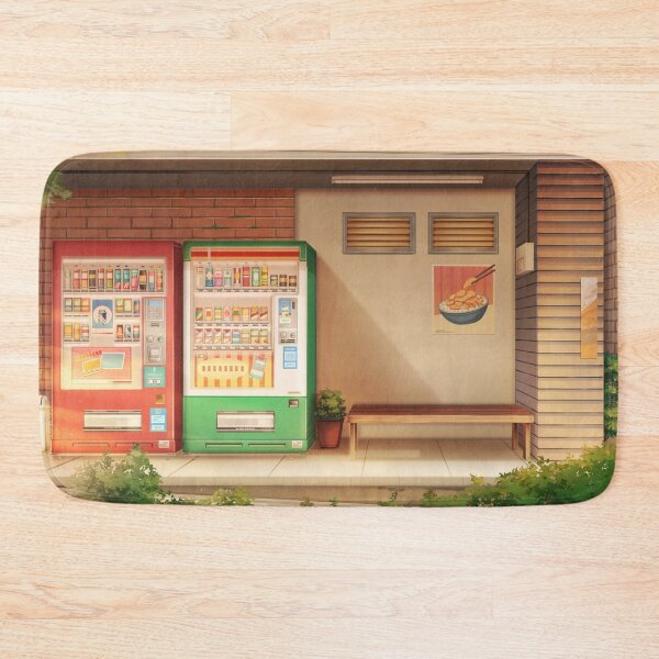 Item preview, Japanese Town Alley And Vending Machine Evening designed and sold by Vector Scout Lab.