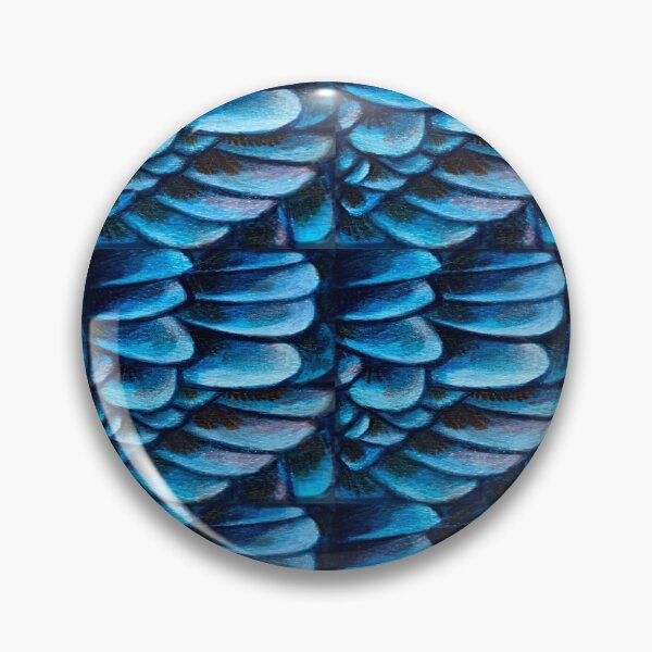 Artikelvorschau, Dragon Scales Blue Two entworfen und verkauft von Lynn Harriet.