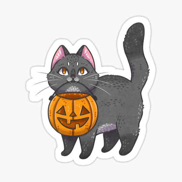 Item preview, Halloween Kitty designed and sold by kattvalk.