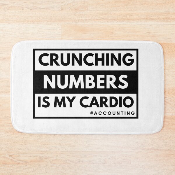 Item preview, Accounting,Crunching Numbers Is My Cardio designed and sold by Nxt-Lvl-Awesome.