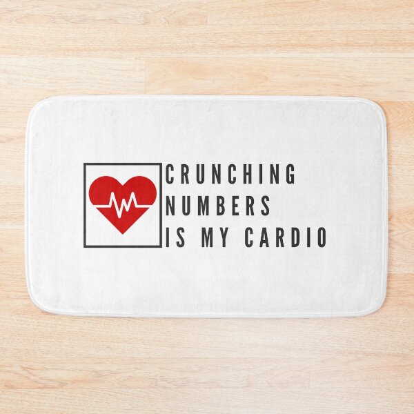 Item preview, Accounting,Crunching Numbers Is My Cardio designed and sold by Nxt-Lvl-Awesome.