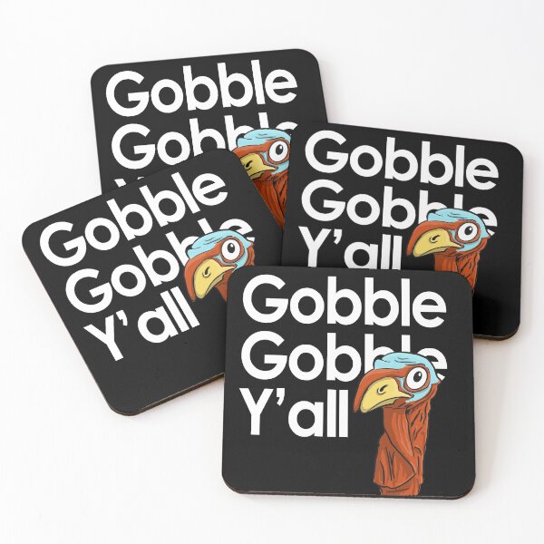 Item preview, Gobble Gobble Y'all - Funny Thanksgiving Design designed and sold by Sourbraaten.
