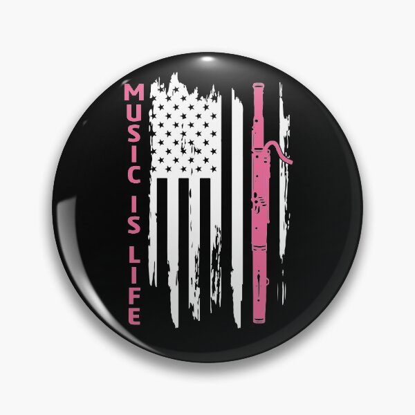 Item preview, Bassoon Musician | Music Is Life Woodwind Instrument Lover designed and sold by GravitiTees.