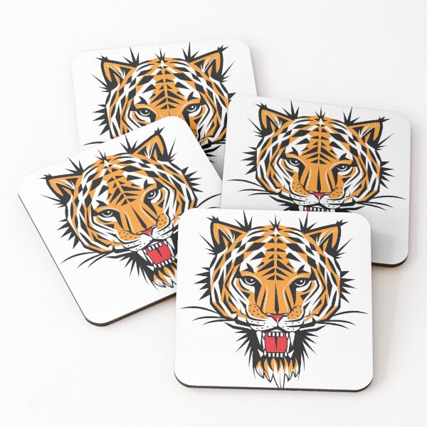 Artikelvorschau, Tiger Farbe Clipart entworfen und verkauft von binti163.