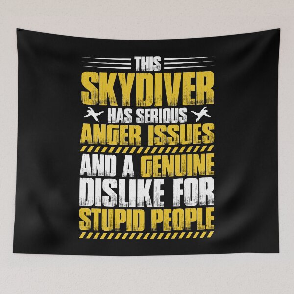 Item preview, Skydiver Parachutist Parachuting Skydiving Gift designed and sold by Krautshirts.