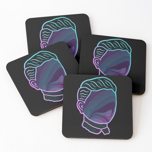 Space Boy Coasters (Set of 4)