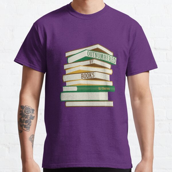 Outnumbered by Books Classic T-Shirt