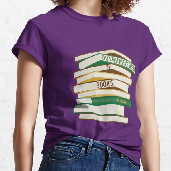 Outnumbered by Books Classic T-Shirt