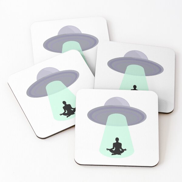 Item preview, Ufo alien meditation  designed and sold by LiliesValley.