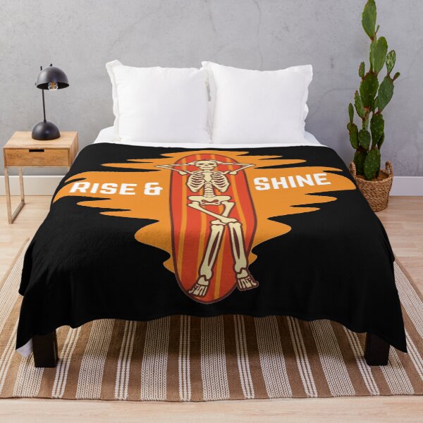 Item preview, Human Skeleton Chilling on Surf Board. designed and sold by Dynamitebucket.