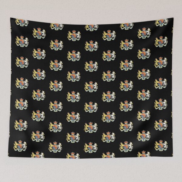 Item preview, Elizabeth II Royal Coat of Arms Emblem designed and sold by TopTeeShop.