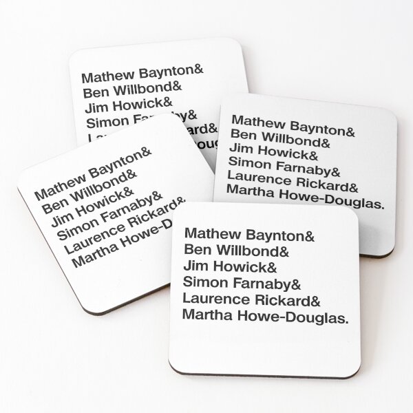 Item preview, Helvetica horrible histories/ghosts cast designed and sold by Jessblakemore.