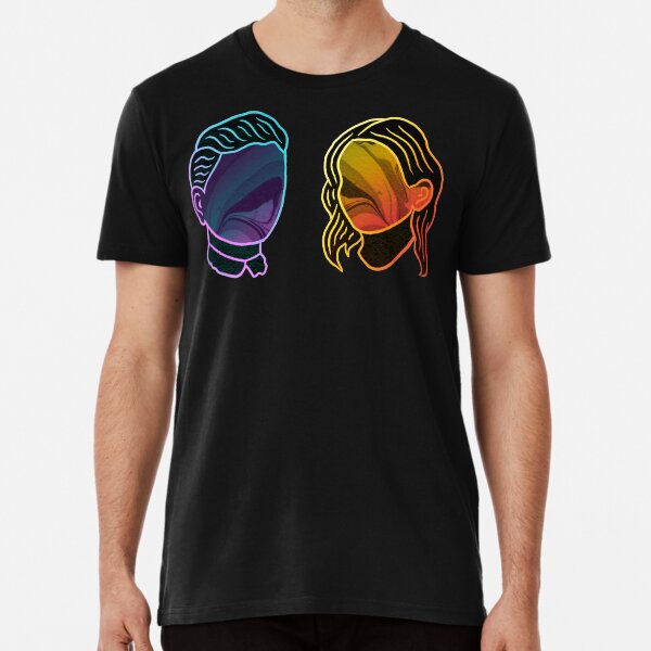 Sky Girl & Space Boy Premium T-Shirt