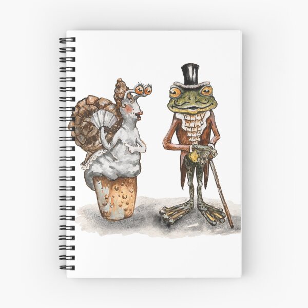 Item preview, Old friends Snail and Frog designed and sold by Eme Zhe.