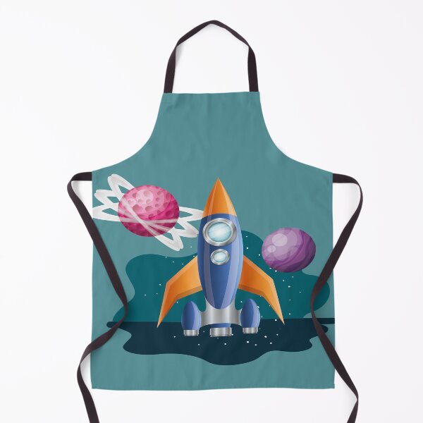 Item preview, Rocket With Planets Of Solar System designed and sold by FotoArtist.