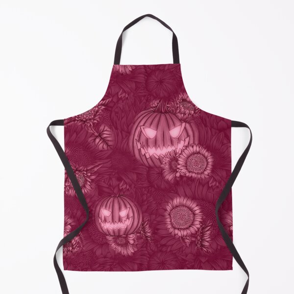 Item preview, Sunflowers Pumpkins Halloween Pink designed and sold by floratine.