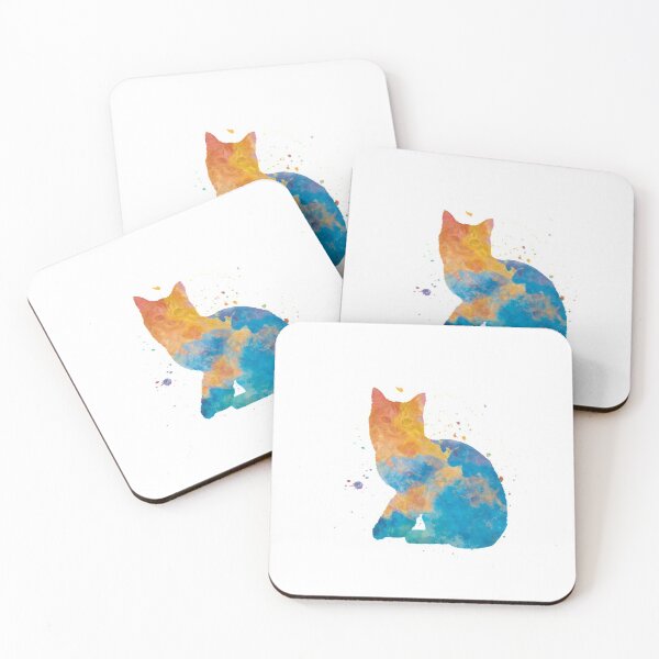 Item preview, Pixie bob cat in watercolor designed and sold by paulrommer.
