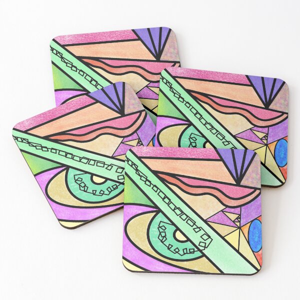 Item preview, Abstract Stained Glass designed and sold by AndartaDesigns.