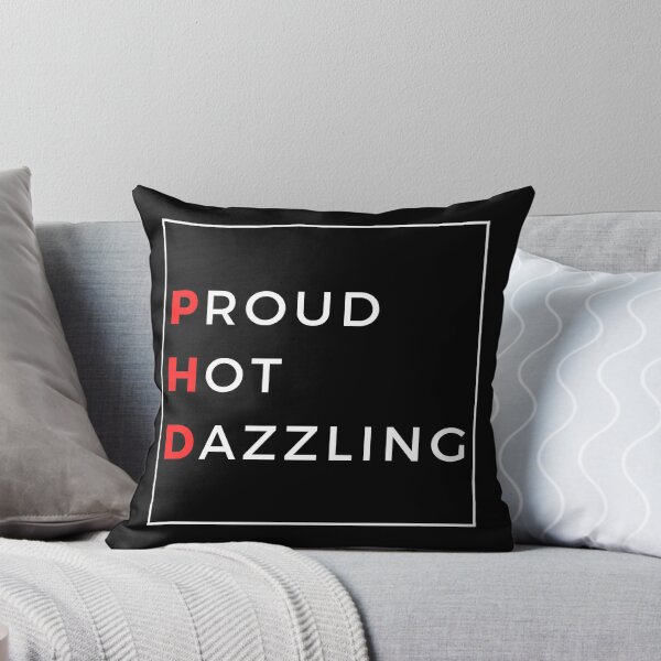 Item preview, Proud Hot Dazzling Minimal Black+Red designed and sold by ProudAcademic.