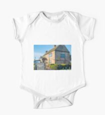 Englisch Land Pub Derbyshire Baby Body Kurzarm