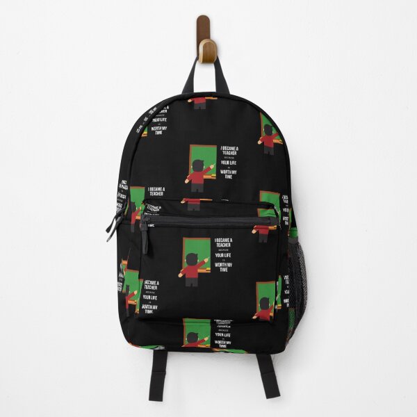 Item preview, I became a Teacher because Your life is worth my time designed and sold by Marcus Wong.