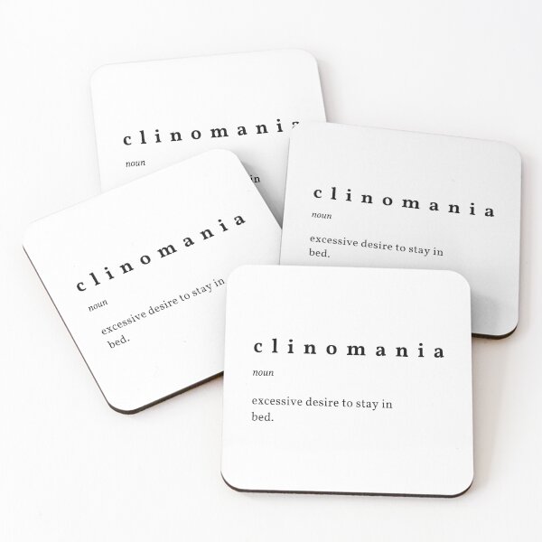 Item preview, clinomania - excessive desire to stay in bed designed and sold by mileyyoung.