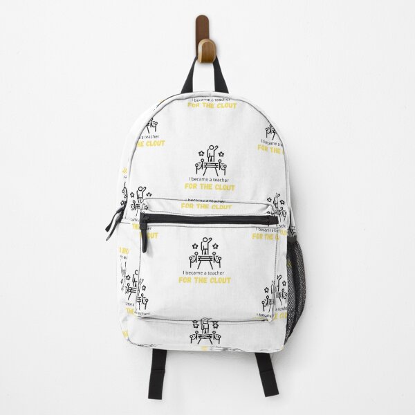Item preview, I became a Teacher for the Clout - I became a Teacher because Your life is worth my time designed and sold by Marcus Wong.