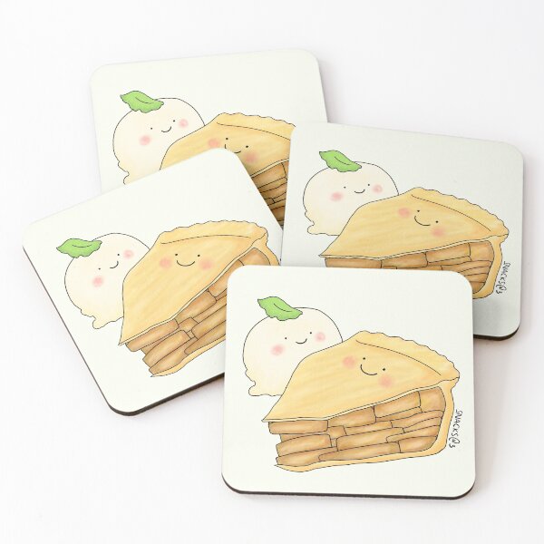 Item preview, Apple pie with vanilla ice cream designed and sold by Snacks-At-3.