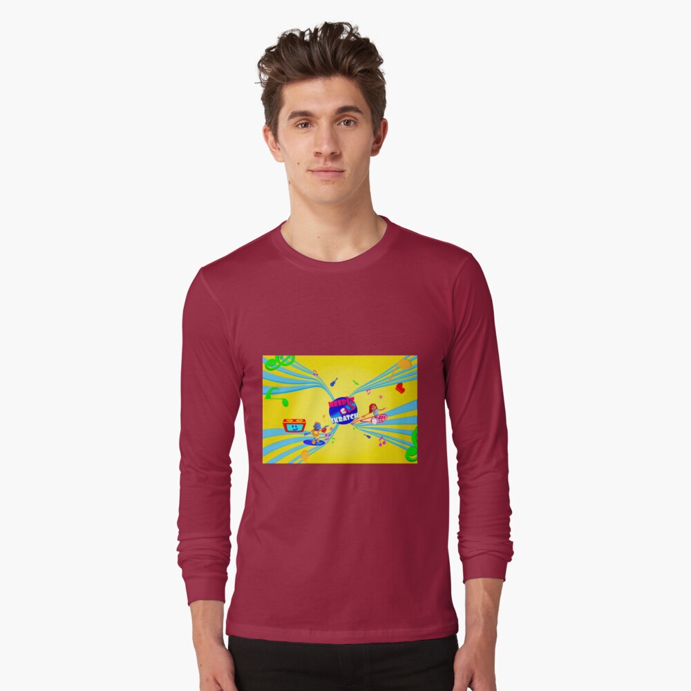 Item preview, Long Sleeve T-Shirt designed and sold by NeedlznSkratch.