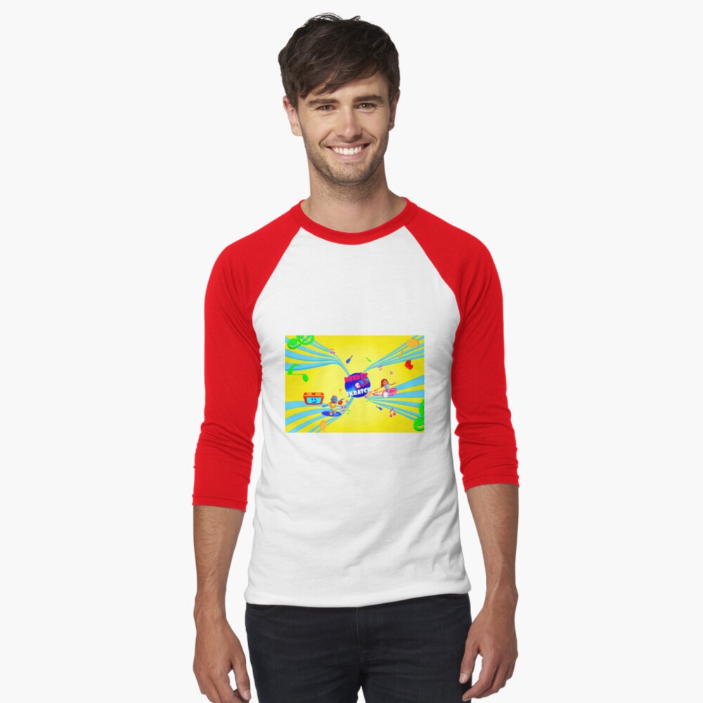Item preview, Baseball ¾ Sleeve T-Shirt designed and sold by NeedlznSkratch.