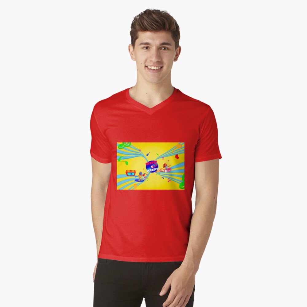 Item preview, V-Neck T-Shirt designed and sold by NeedlznSkratch.