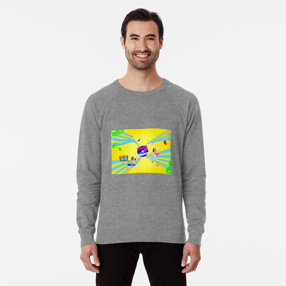 Item preview, Lightweight Sweatshirt designed and sold by NeedlznSkratch.