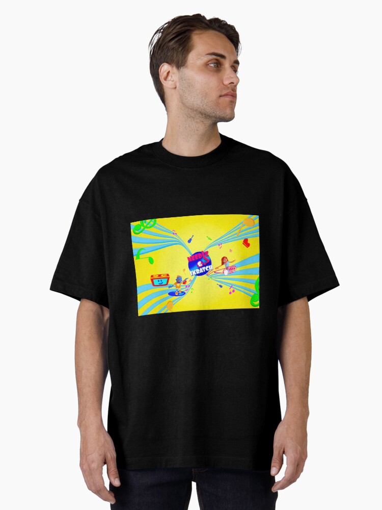 Thumbnail 1 of 7, Oversized T-Shirt, Music fun designed and sold by NeedlznSkratch.