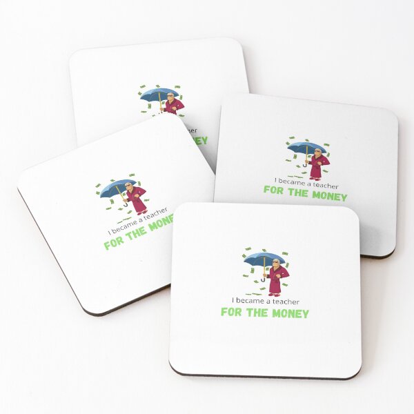 Item preview, I became a Teacher for the money - I became a Teacher because Your life is worth my time designed and sold by Marcus Wong.