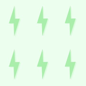 Artwork thumbnail, Pack of green bolts by Pastel-PaletteD