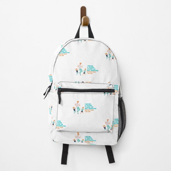 Item preview, I became a teacher to make the next generation better than this one - I became a Teacher because Your life is worth my time designed and sold by Marcus Wong.