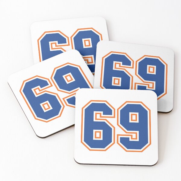 Item preview, Sixty-Nine Jersey Number Sports 69 designed and sold by HelloFromAja.
