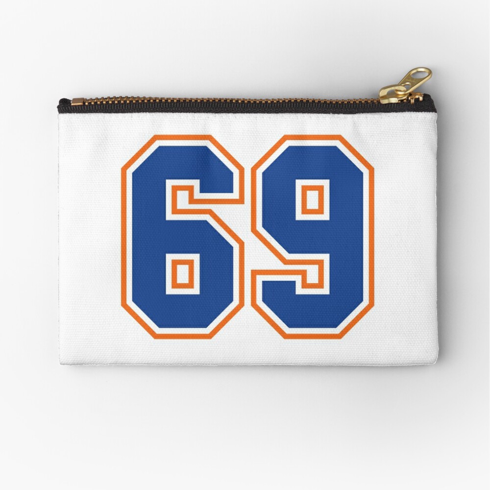 Number 69 Football Baseball Soccer Jersey Tote Bag - TeeHex