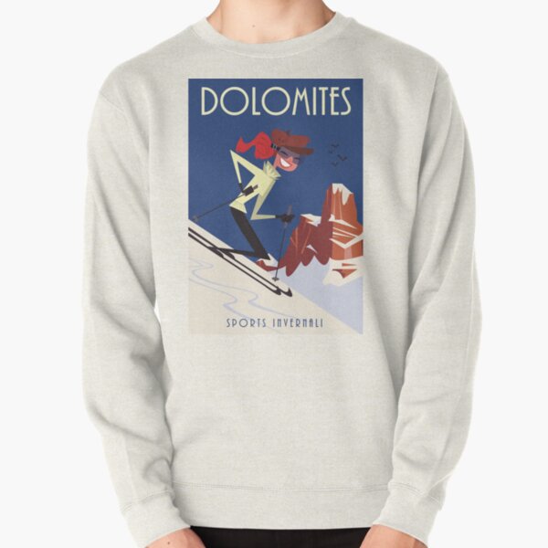 Distraktion tråd Arbejdsgiver Dolomites poster" Pullover Sweatshirt for Sale by Gary Godel | Redbubble