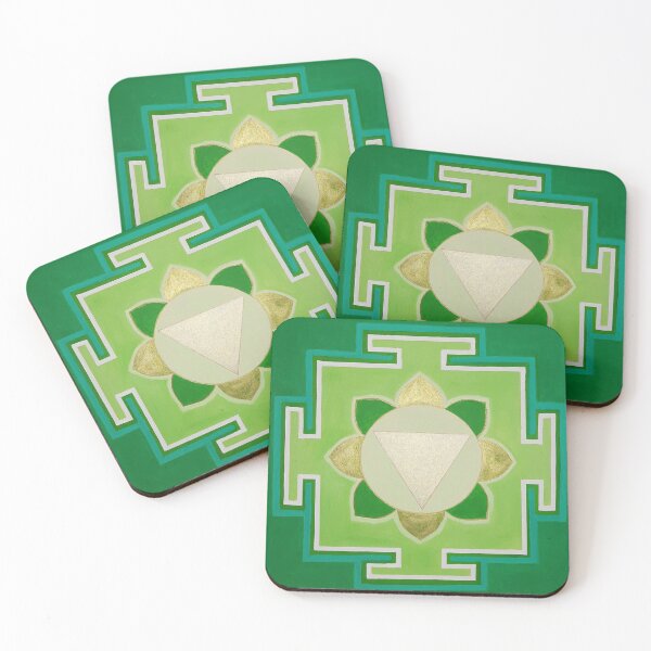 Item preview, Green TARA-Yantra designed and sold by Bianca Bara.