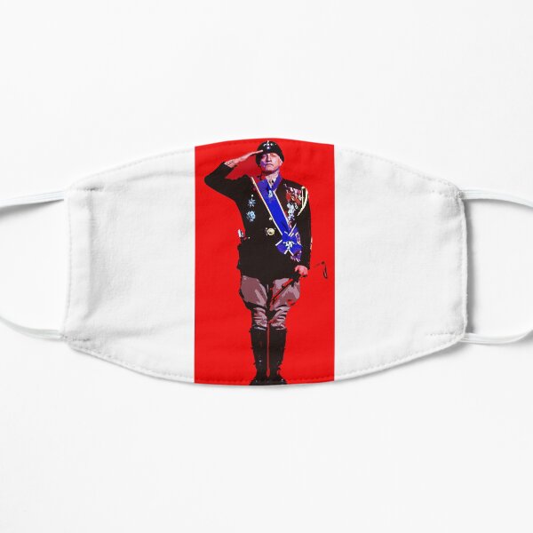 General George S Patton Flat Mask