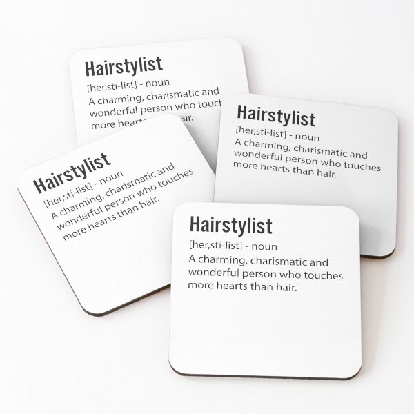 Item preview, Hairstylist Praise Hairdresser Hairdresser Hair designed and sold by Two Left Hands Design.