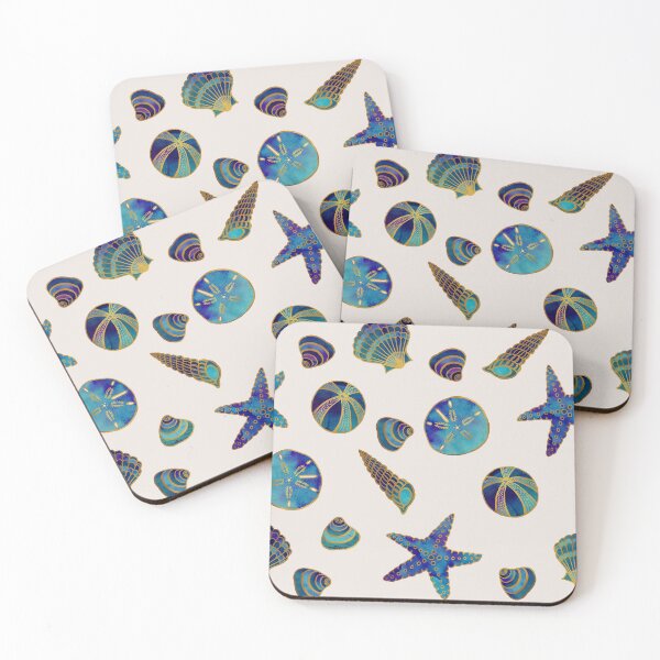 Item preview, Beach Treasures - Aqua Blue designed and sold by Olooriel.