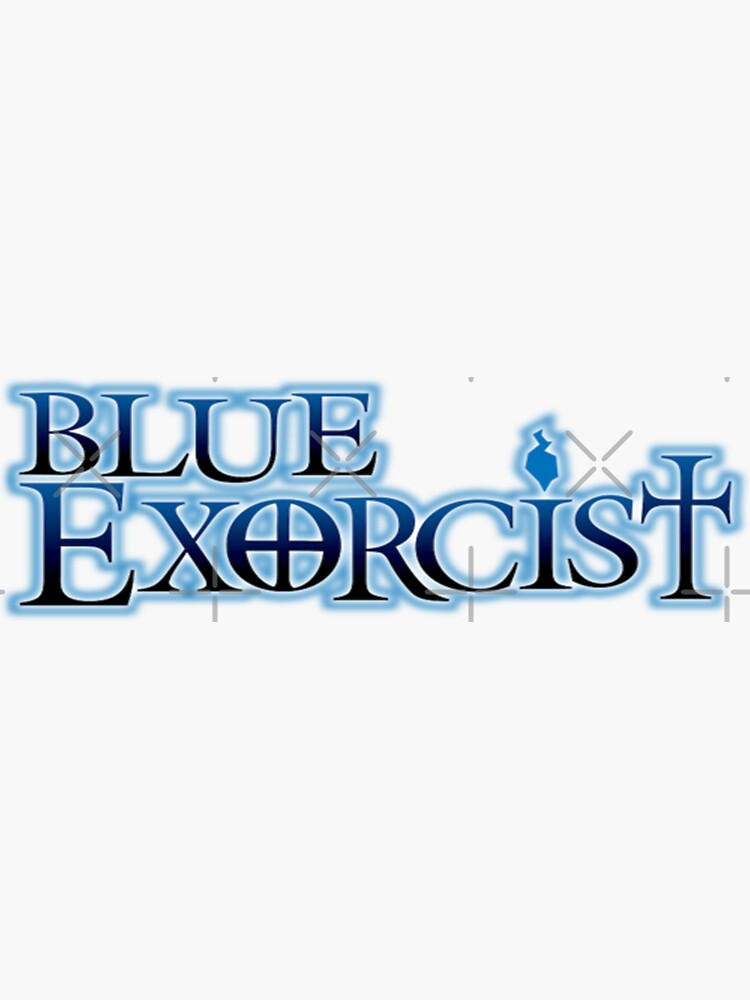 Blue Exorcist Logo Sticker For Sale By Hildacoen Redbubble