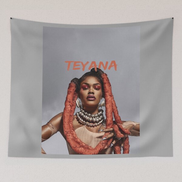 Item preview, Teyana Taylor fan art mask, poster, tapestry, canvas tribute designed and sold by charmingthreads.