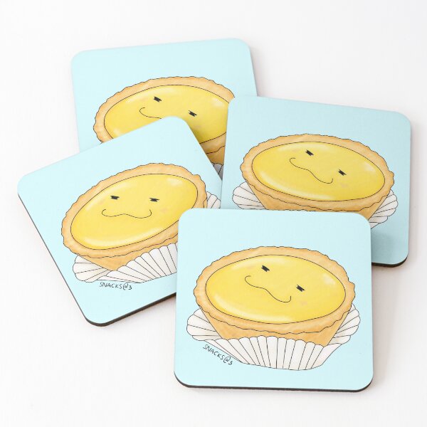 Item preview, Happy Yellow Egg Tart designed and sold by Snacks-At-3.