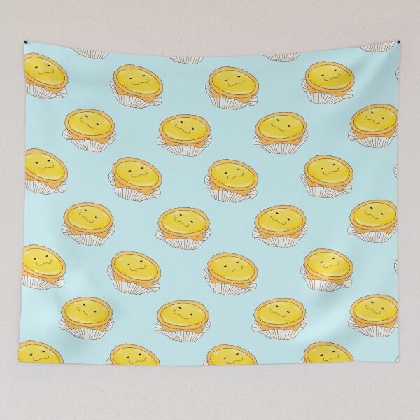Item preview, Happy Yellow Egg Tart designed and sold by Snacks-At-3.