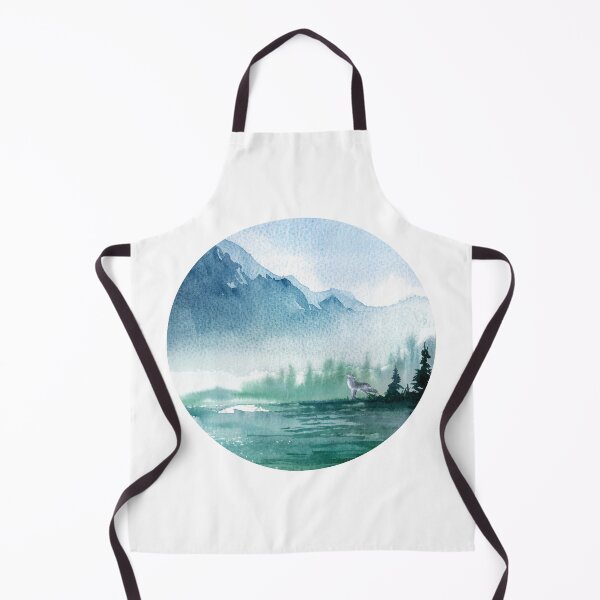 Item preview, Misty Forest Scene Landscape designed and sold by Primroaddesigns.