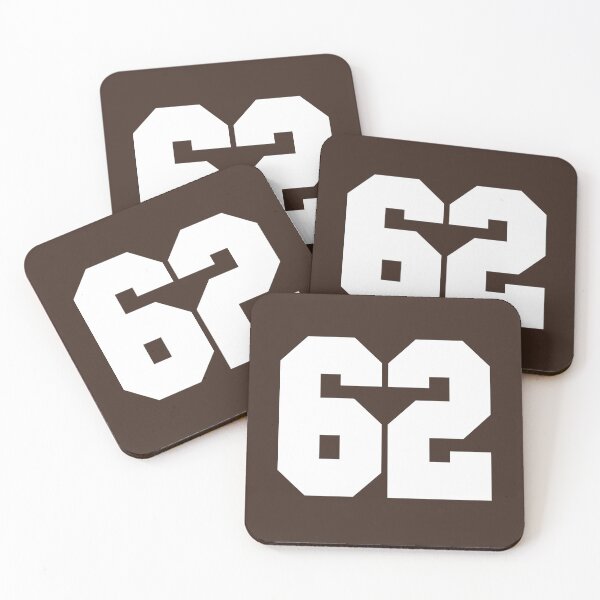Item preview, 62 Number Cleveland Sports Sixty-Two Brown Jersey designed and sold by HelloFromAja.