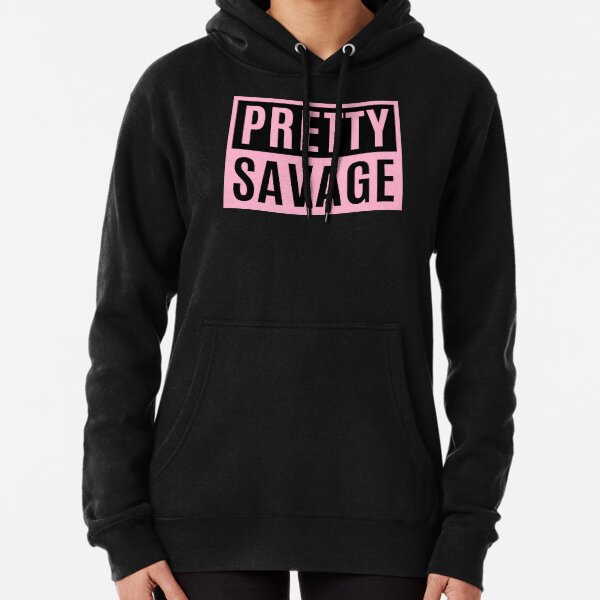 pink savage hoodie